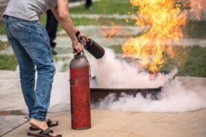 Read more about the article Portable Fire Extinguishers: Your First Line of Defence Against Fire